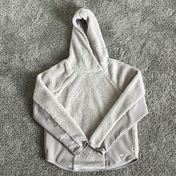 Women’s Nike Sherpa Fleece Hoodie - Picture 1 of 4